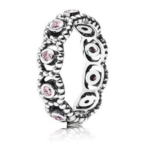 pandora jewelry womens size 8 bundle of 2 pandora rings poshmark
